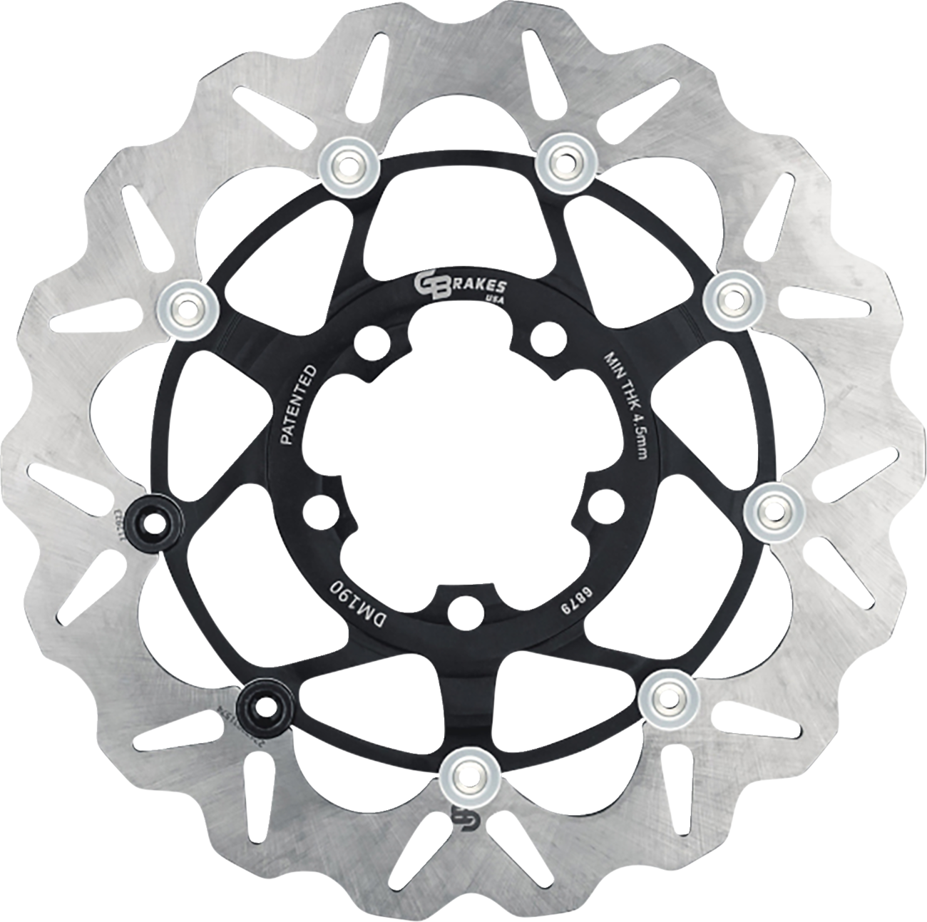 GBRAKES Brake Rotor - Front GBDU040