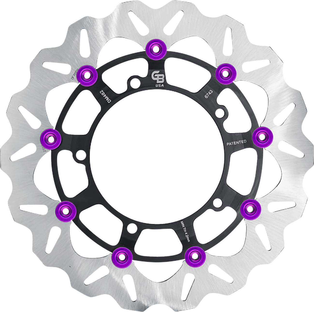 GBRAKES Brake Rotor - Front GBDU042