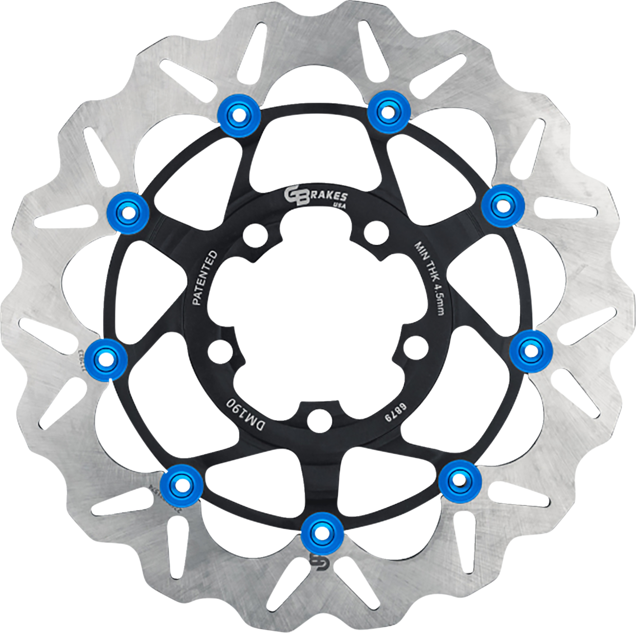 GBRAKES Brake Rotor - Front GBDU040