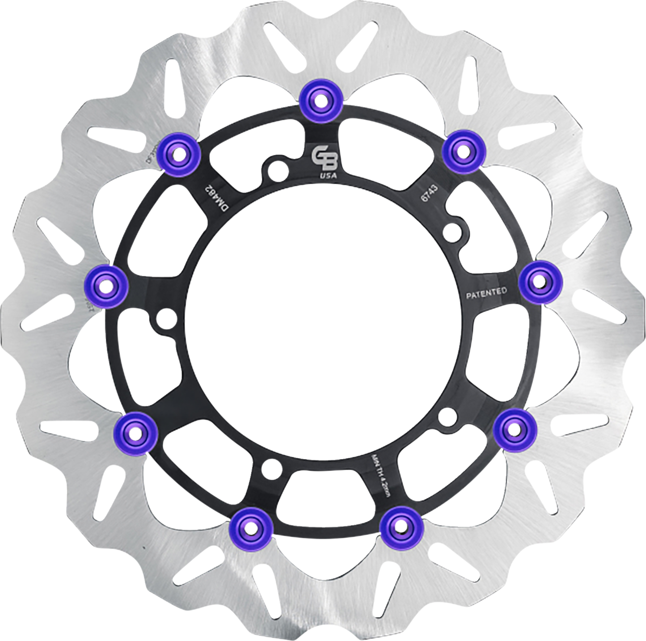 GBRAKES Brake Rotor - Front GBDU042