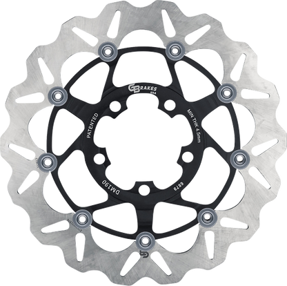 GBRAKES Brake Rotor - Front GBDU040