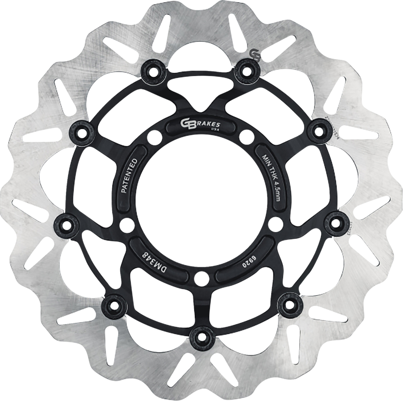 GBRAKES Brake Rotor - Front GBDU039