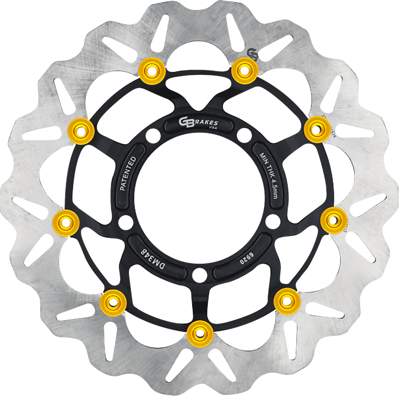 GBRAKES Brake Rotor - Front GBDU039