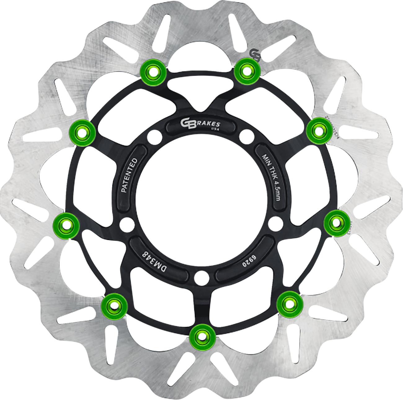 GBRAKES Brake Rotor - Front GBDU039
