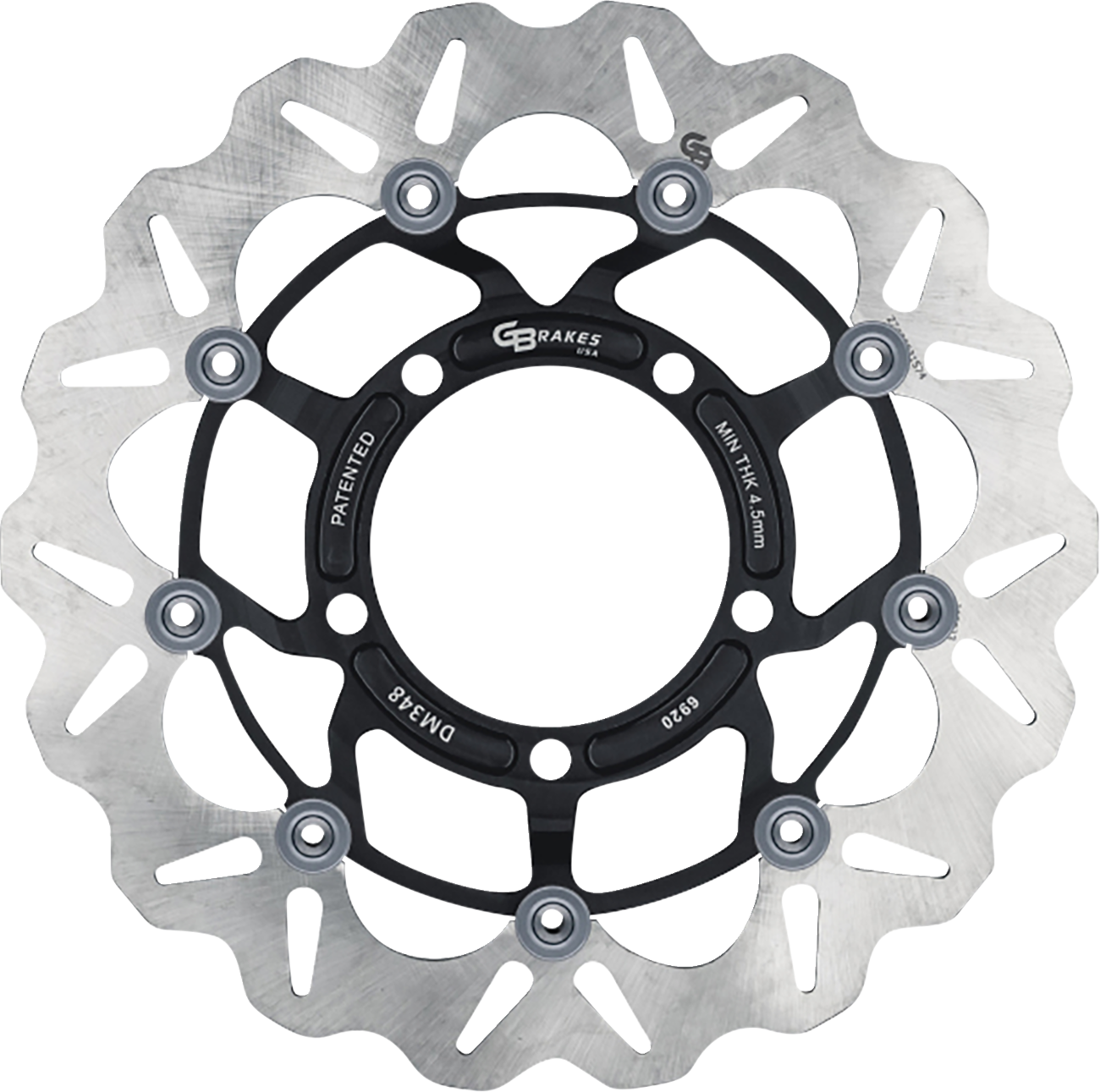 GBRAKES Brake Rotor - Front GBDU039