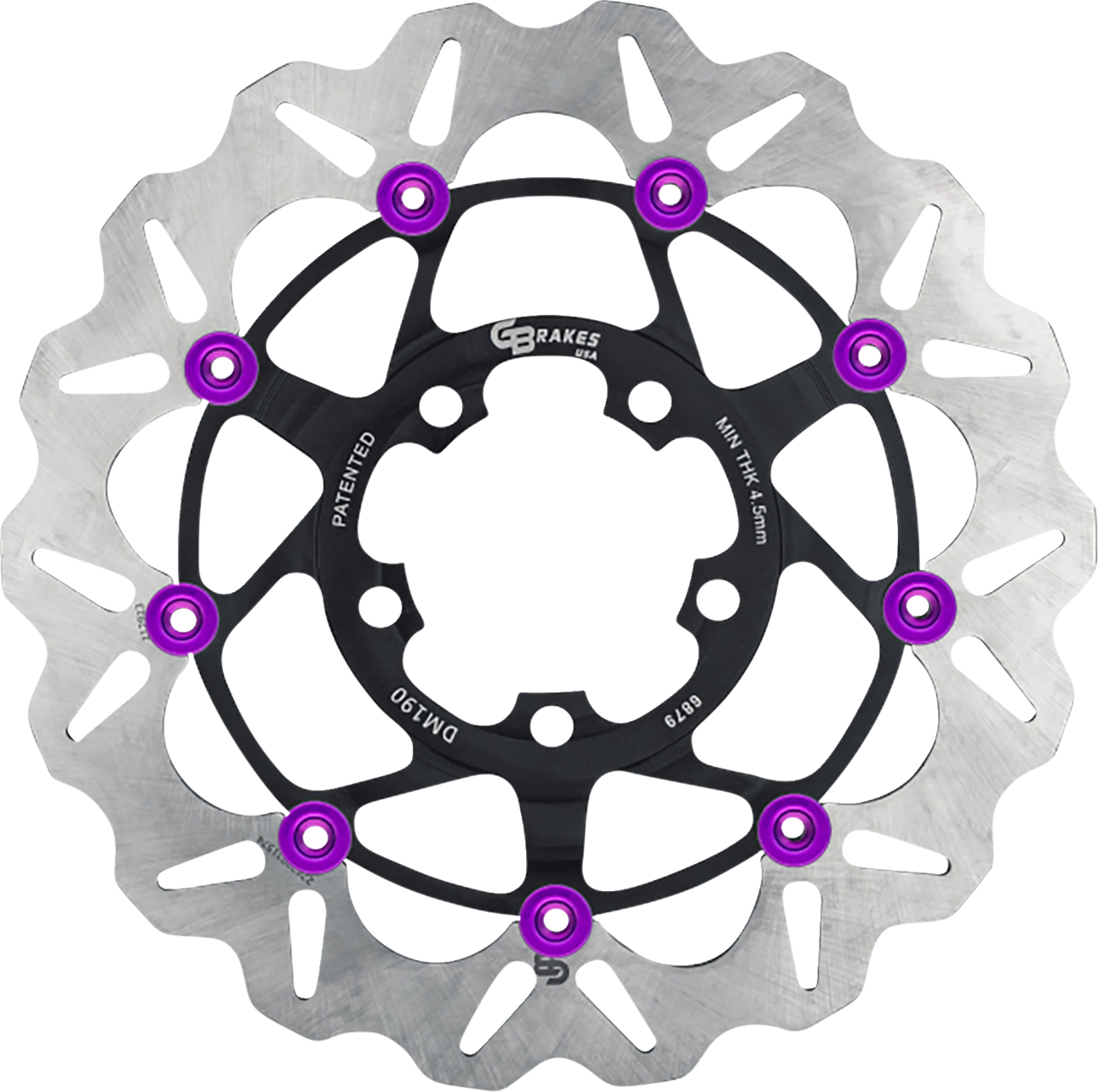 GBRAKES Brake Rotor - Front GBDU040