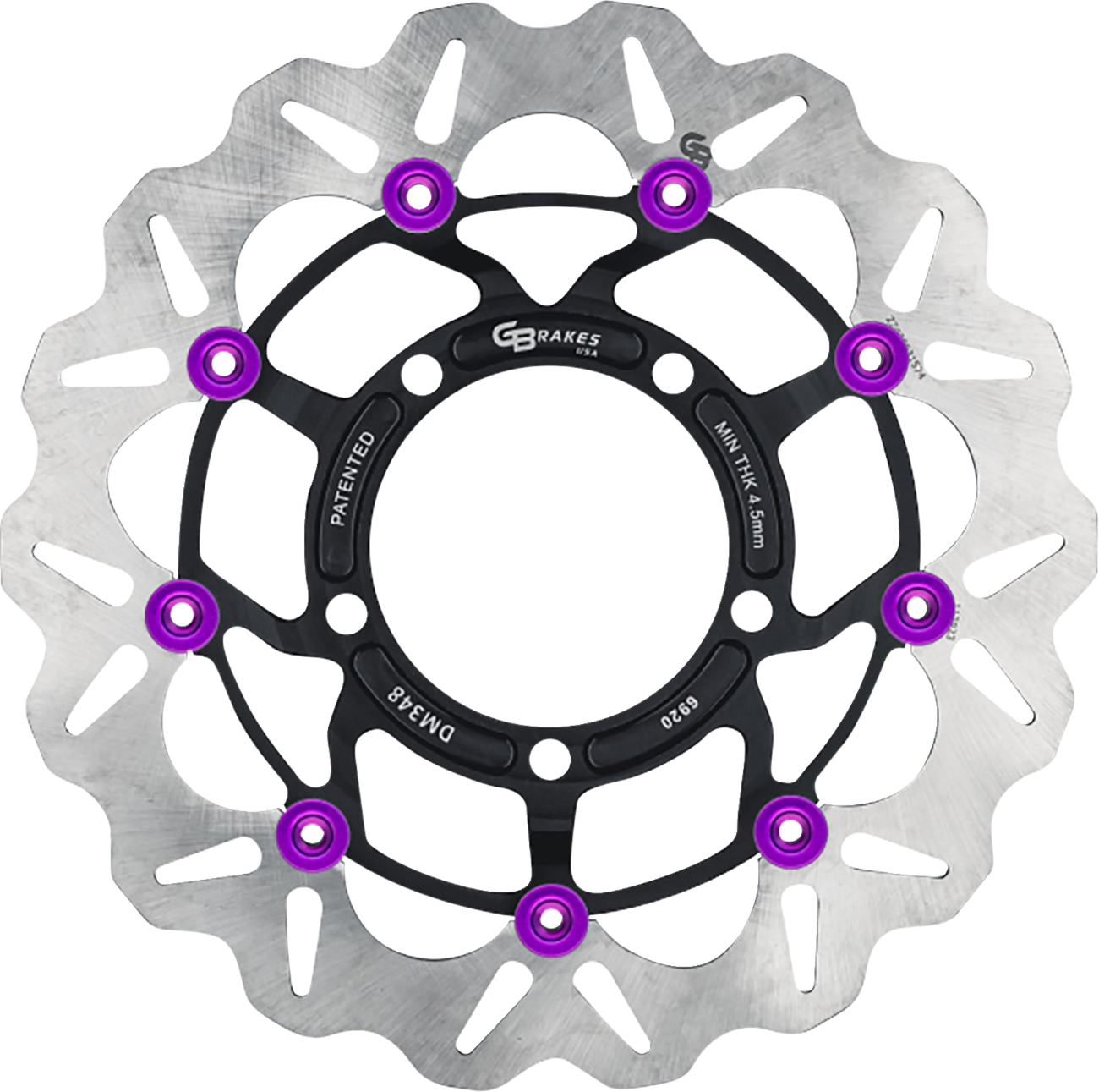 GBRAKES Brake Rotor - Front GBDU039