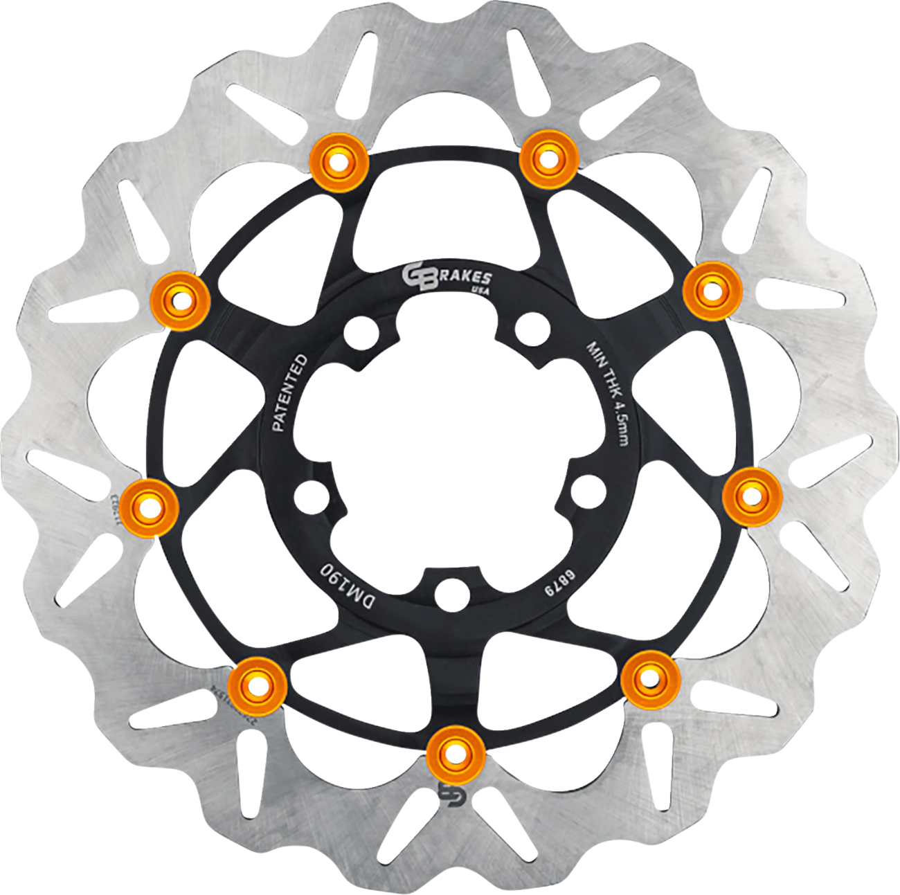 GBRAKES Brake Rotor - Front GBDU040