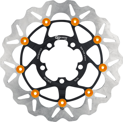 GBRAKES Brake Rotor - Front GBDU040