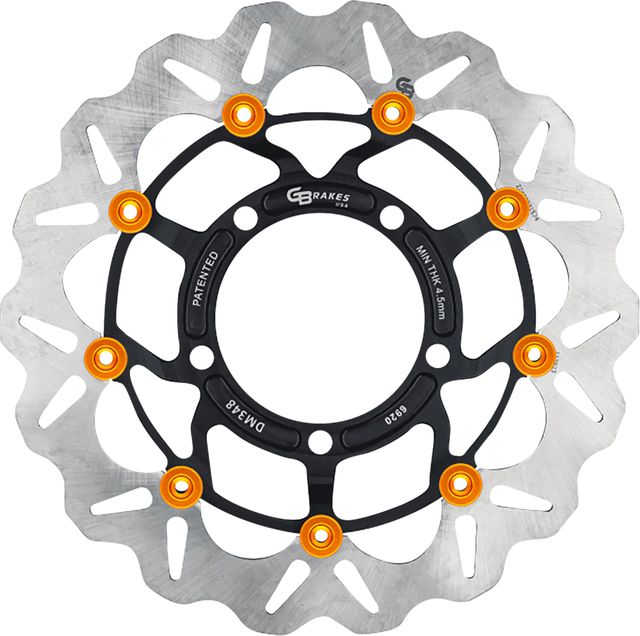 GBRAKES Brake Rotor - Front GBDU039