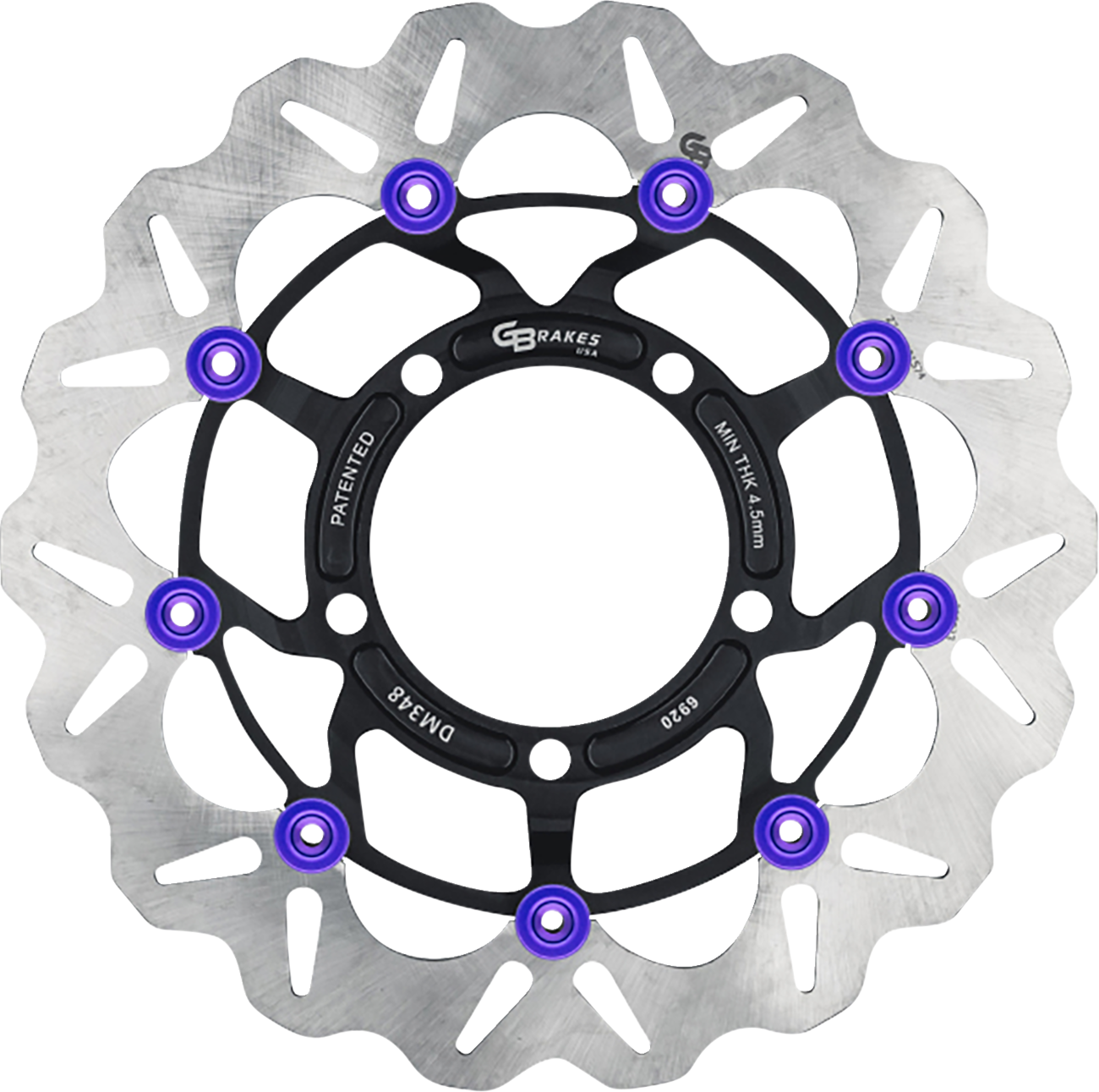 GBRAKES Brake Rotor - Front GBDU039