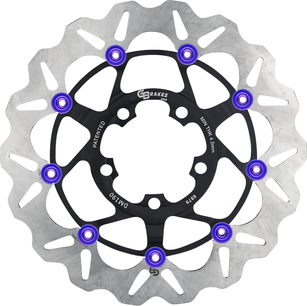 GBRAKES Brake Rotor - Front GBDU040