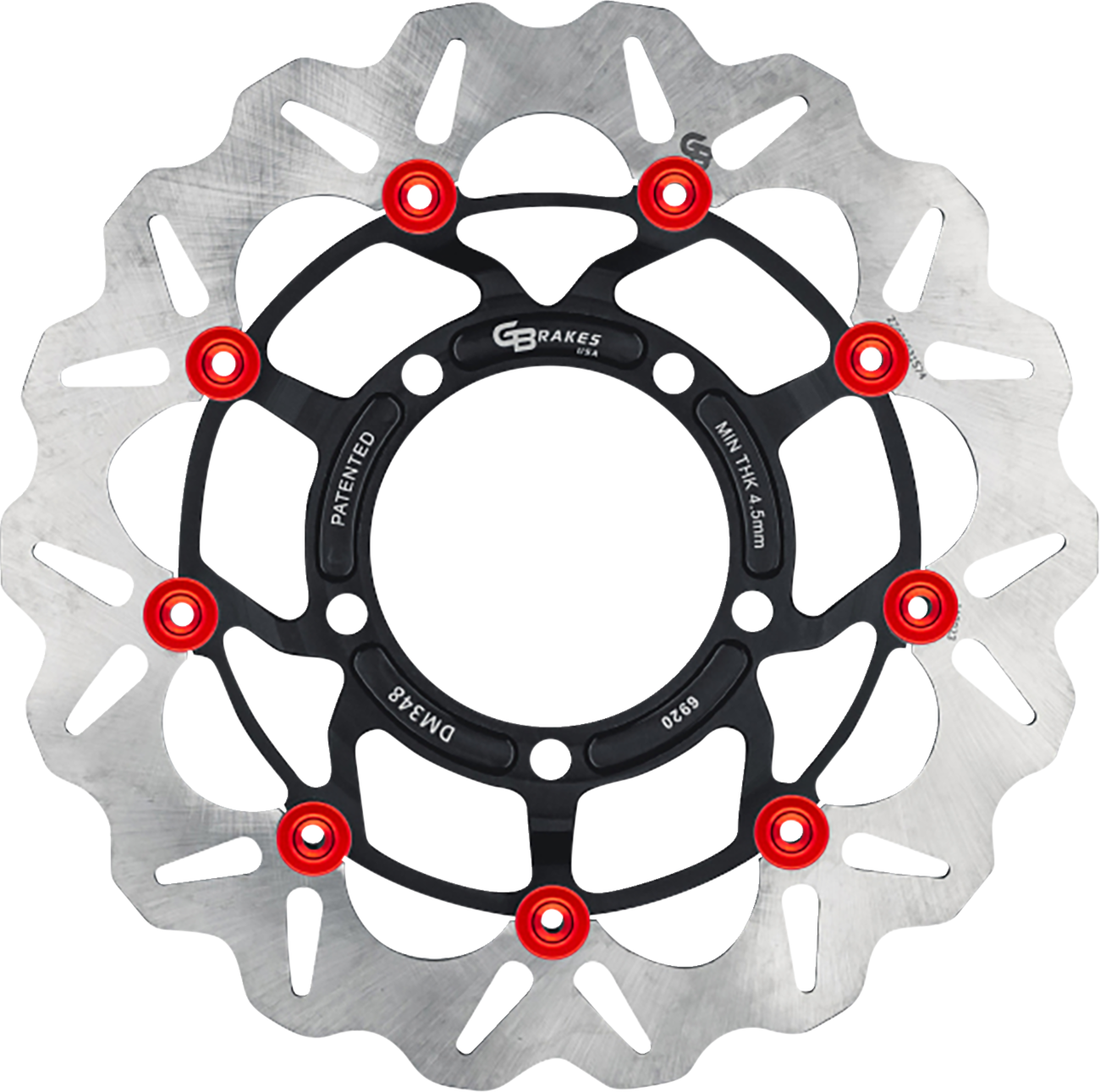 GBRAKES Brake Rotor - Front GBDU039
