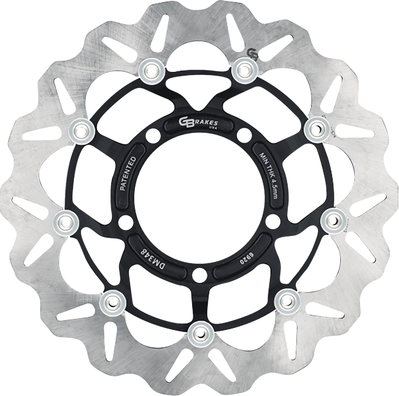 GBRAKES Brake Rotor - Front GBDU039