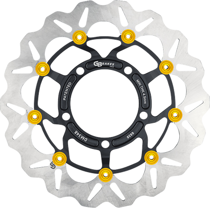 GBRAKES Brake Rotor - Front GBDU041