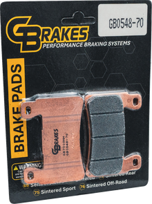 GBRAKES Brake Pads - Sintered - Front GB0548-70