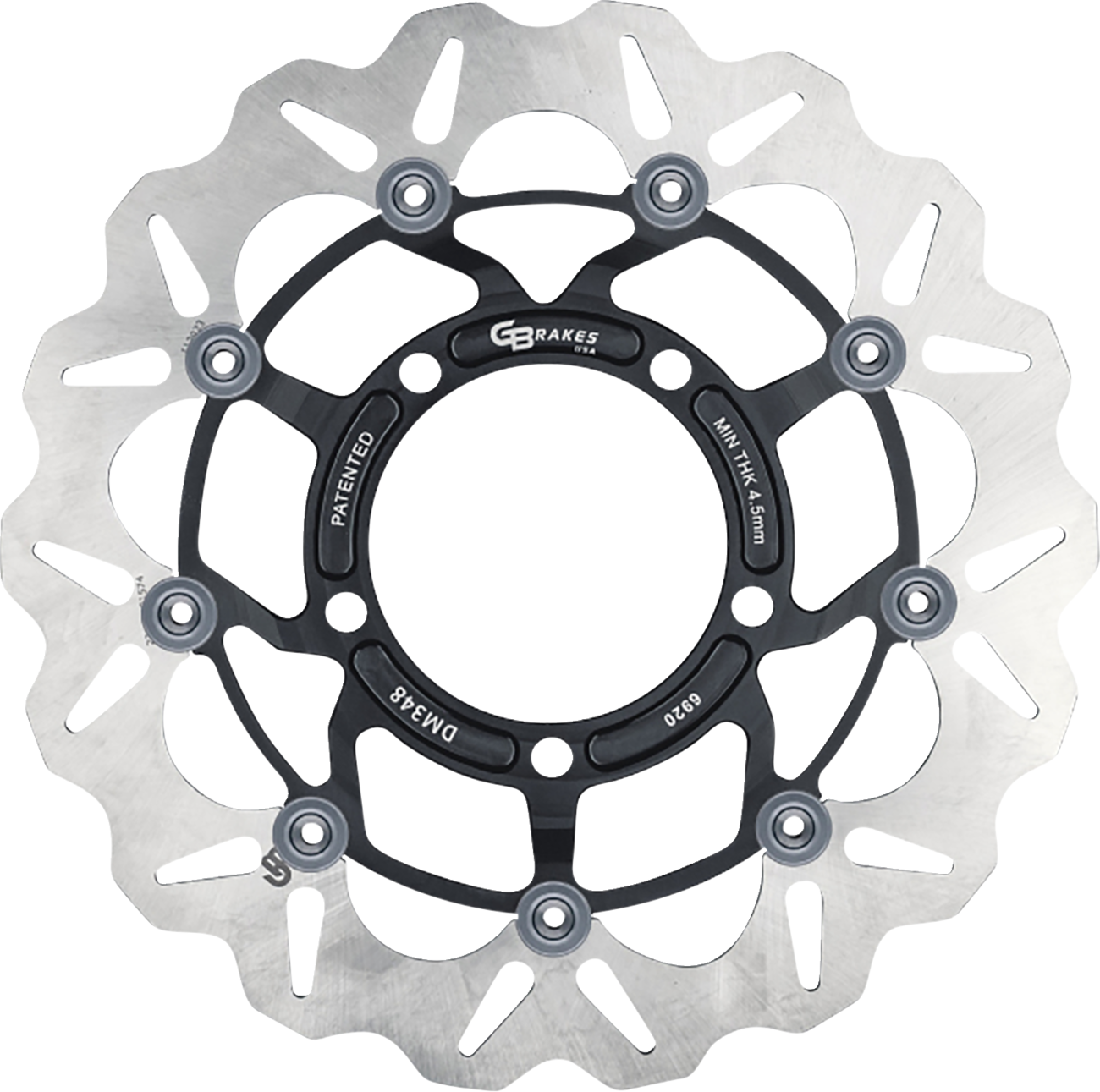 GBRAKES Brake Rotor - Front GBDU041