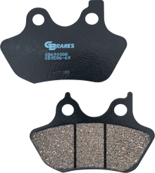 GBRAKES Brake Pads - Semi-Metallic/Ceramic - Front/Rear GB0586-69