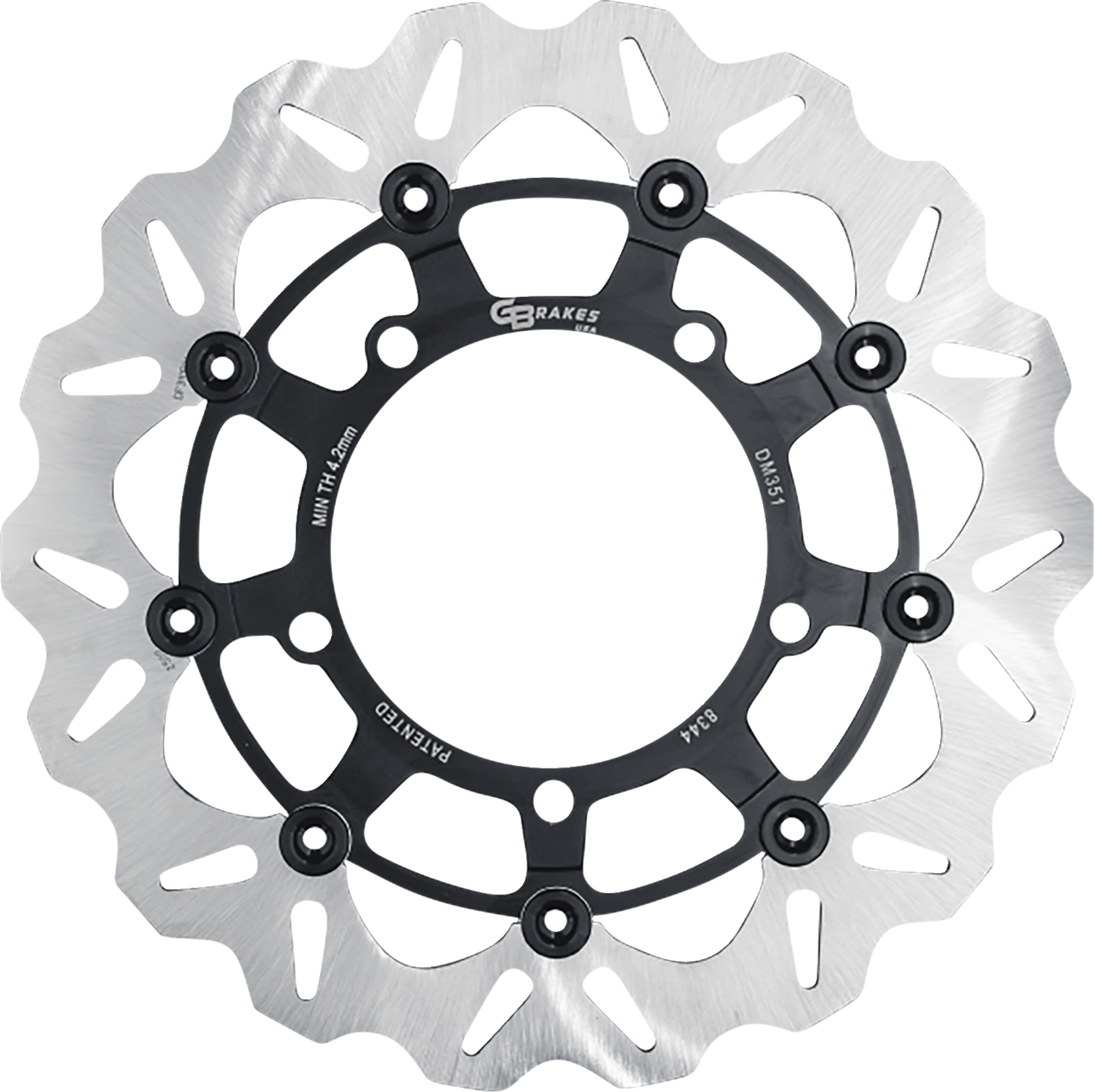 GBRAKES Brake Rotor - Front GBDU038