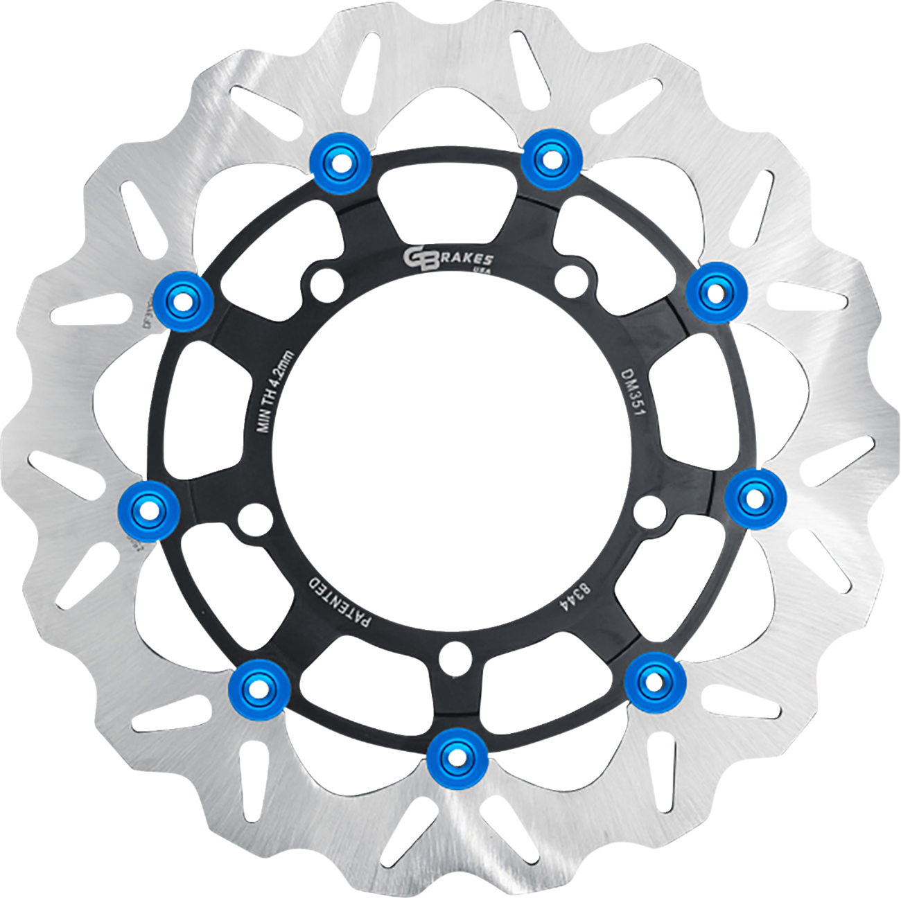 GBRAKES Brake Rotor - Front GBDU038