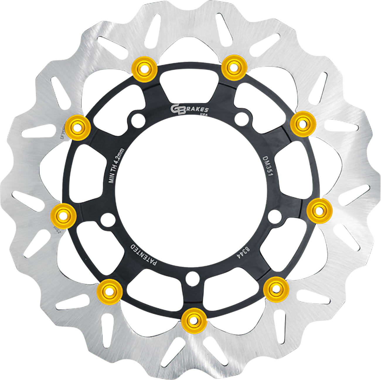 GBRAKES Brake Rotor - Front GBDU038