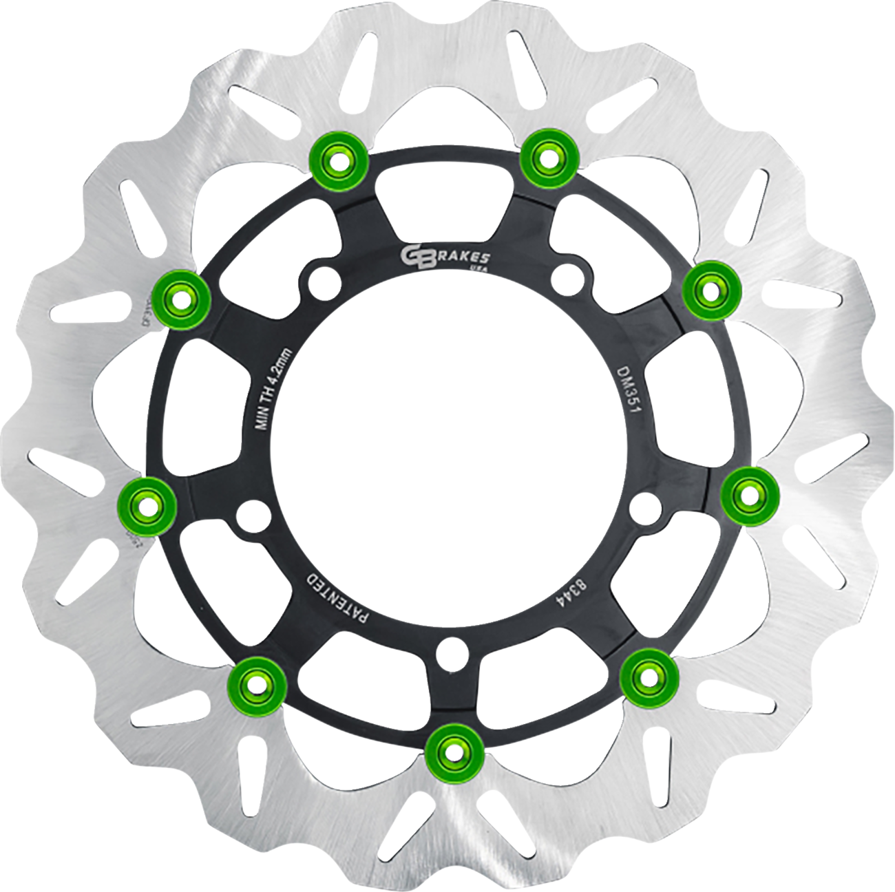 GBRAKES Brake Rotor - Front GBDU038