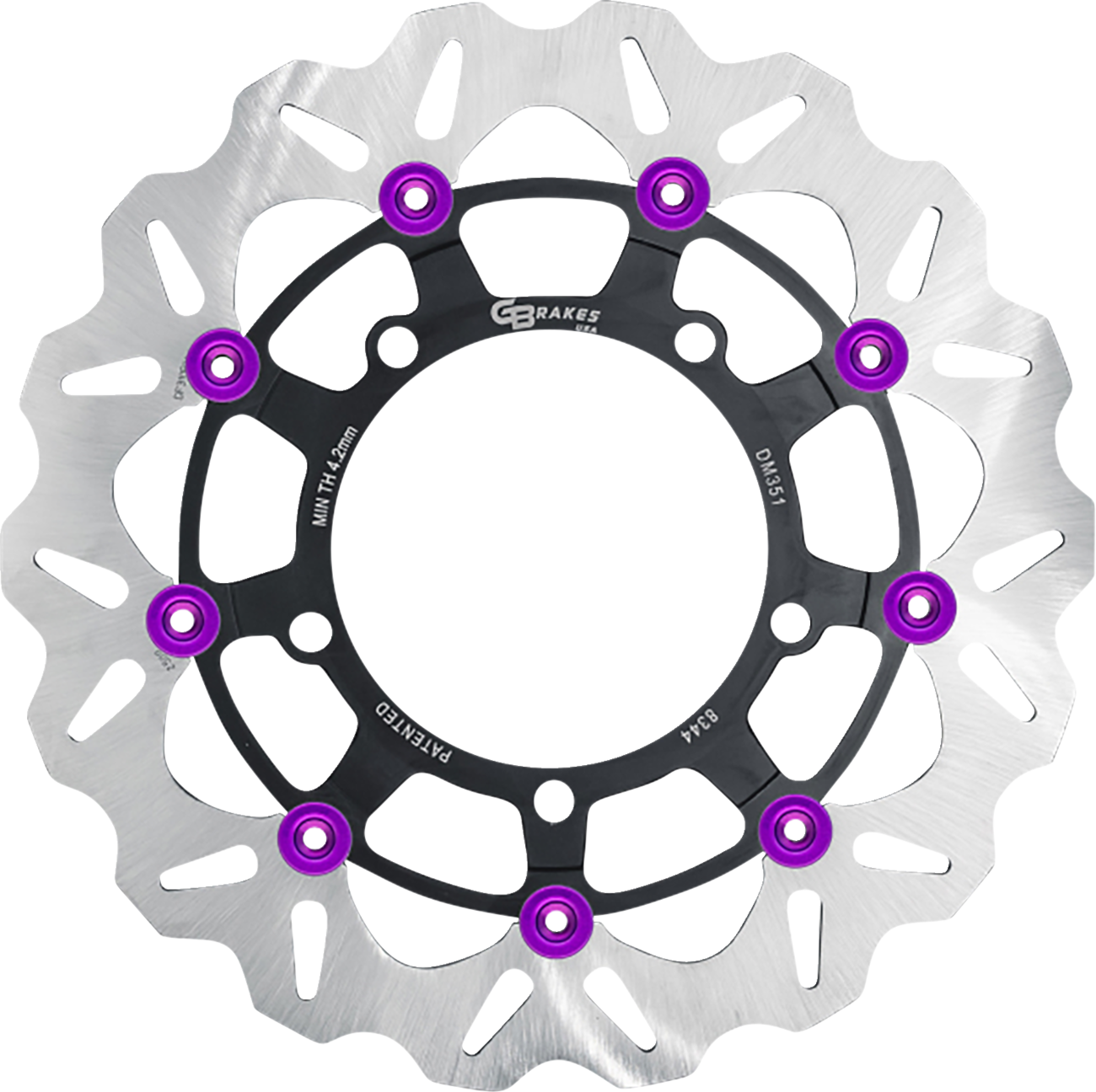 GBRAKES Brake Rotor - Front GBDU038