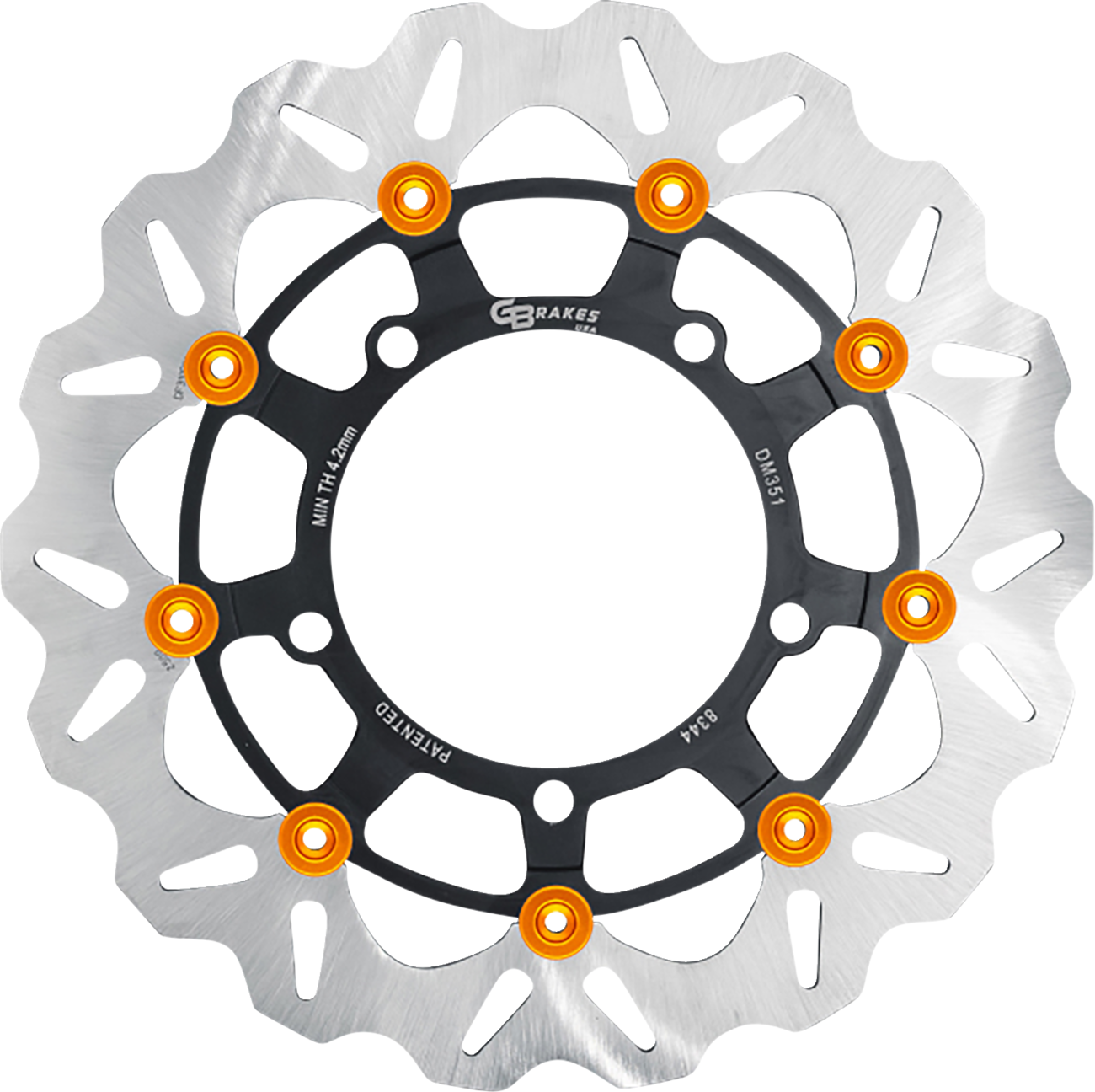 GBRAKES Brake Rotor - Front GBDU038