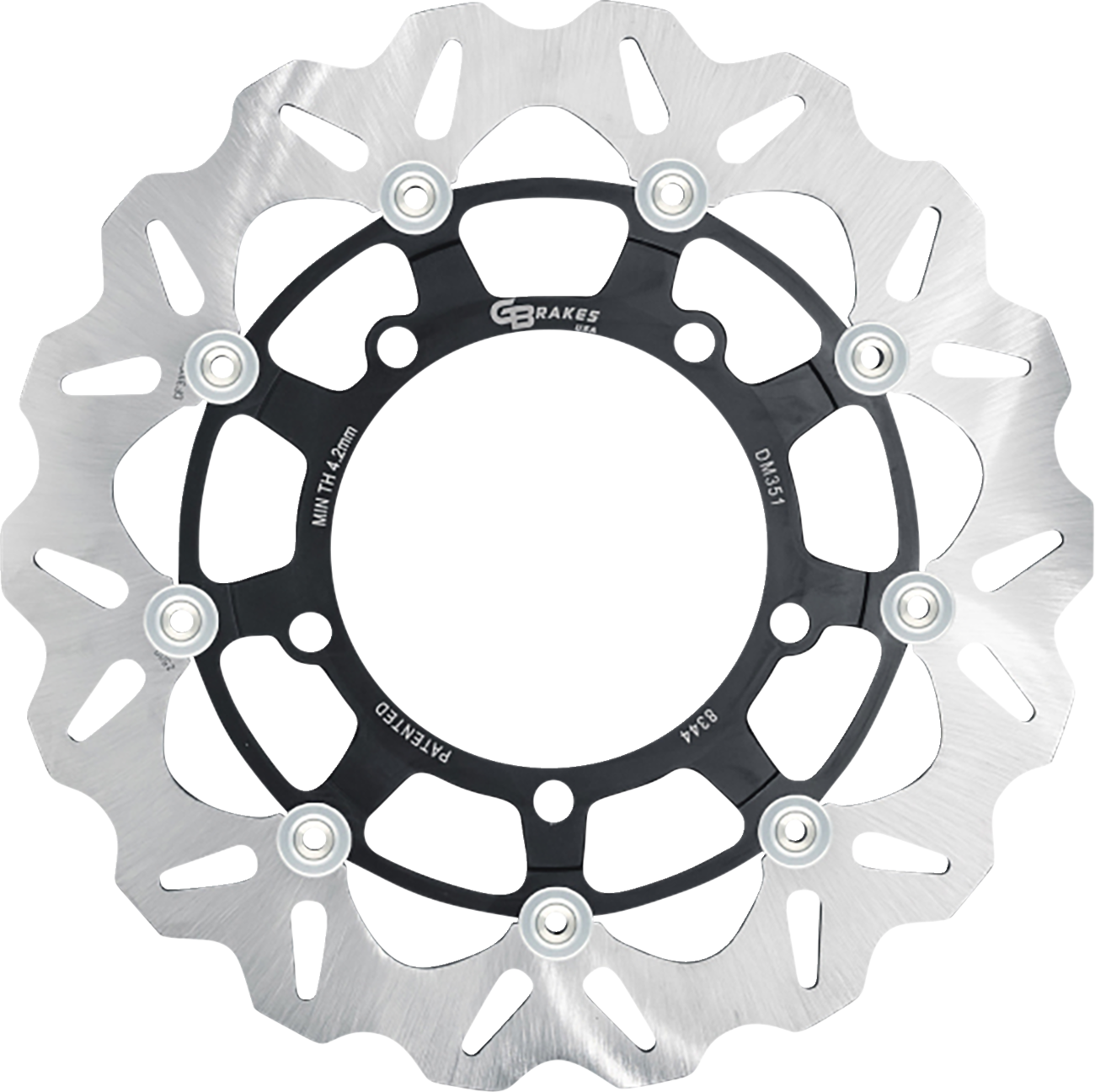 GBRAKES Brake Rotor - Front GBDU038