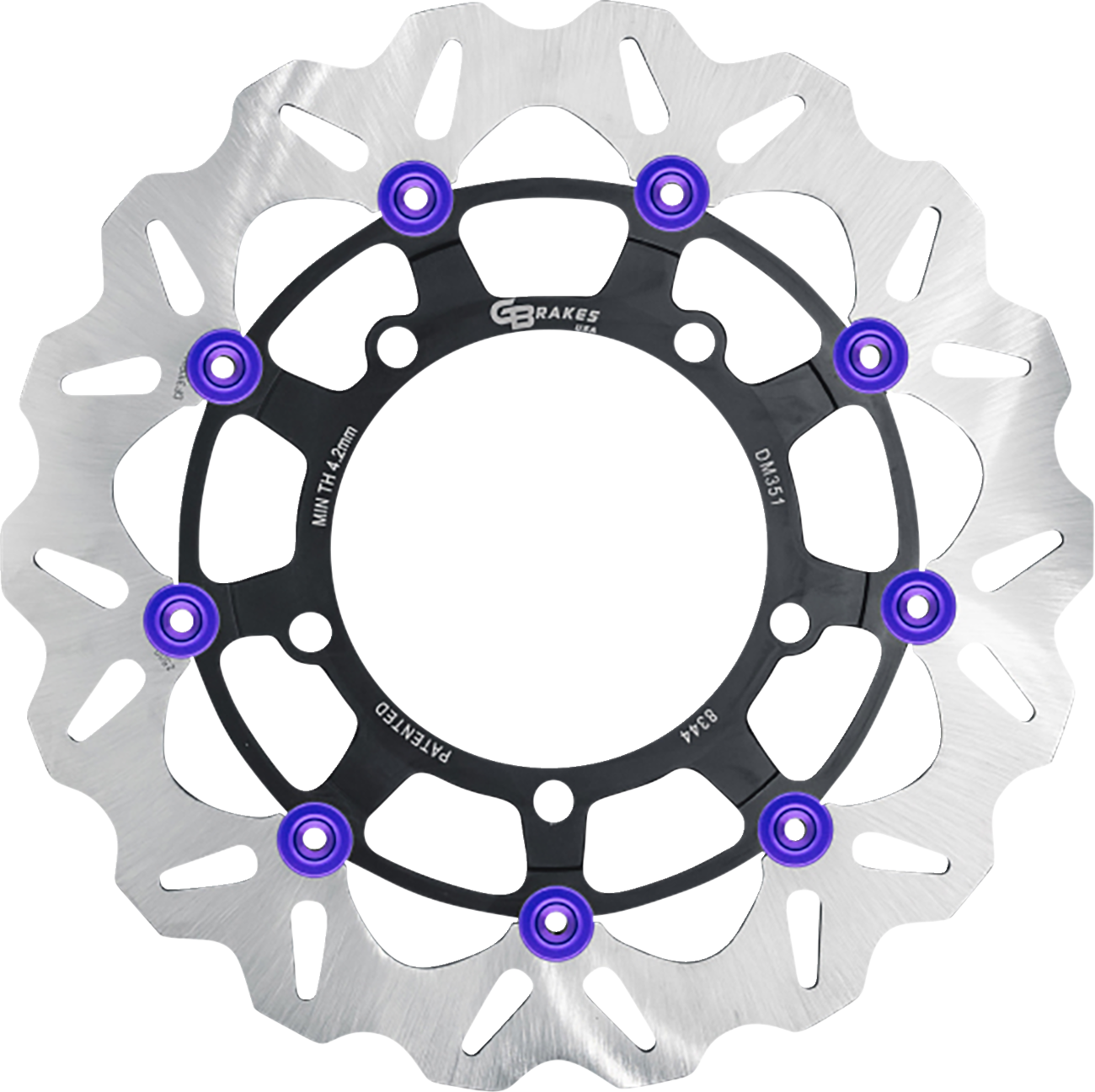 GBRAKES Brake Rotor - Front GBDU038