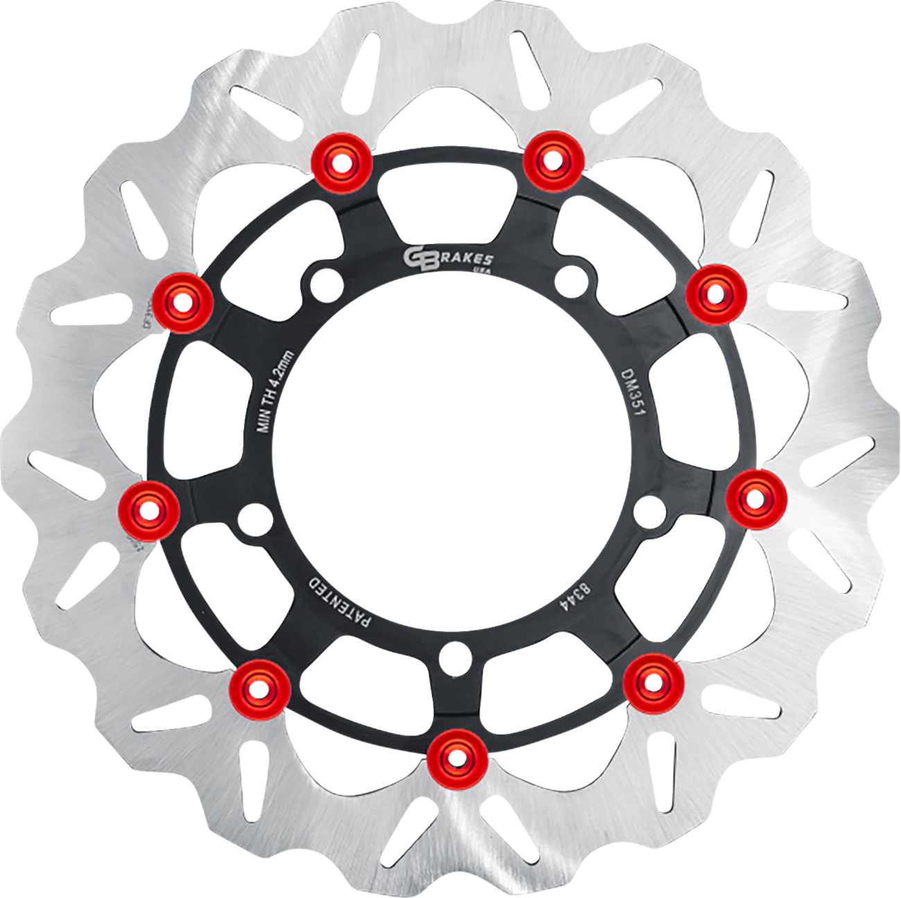 GBRAKES Brake Rotor - Front GBDU038