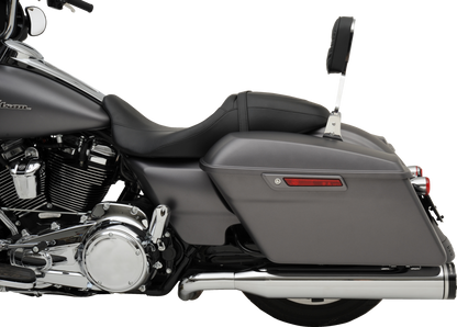 KHROME WERKS 2-into-1-into-2 Dominator-SR Exhaust System - Chrome - Without End Caps - M8 Touring 200400A-SR