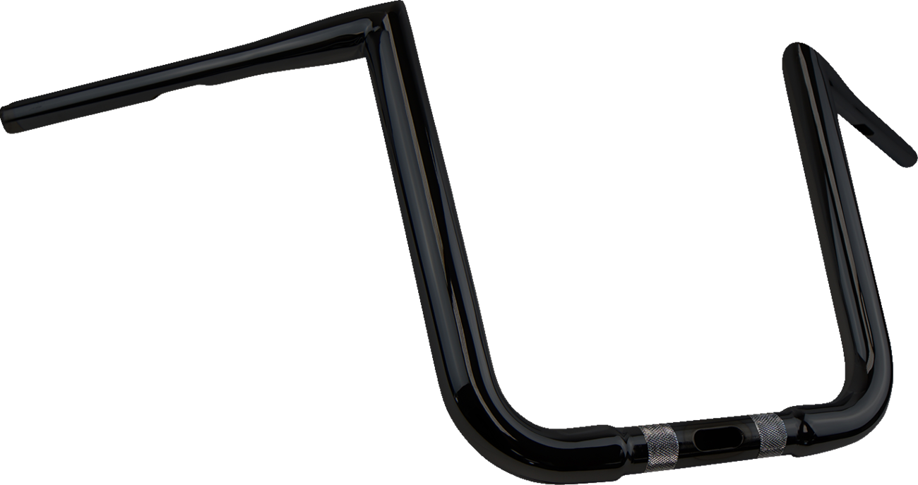 KHROME WERKS Buck-50 Handlebar - FLT/HRXS - 12" - Black 310722