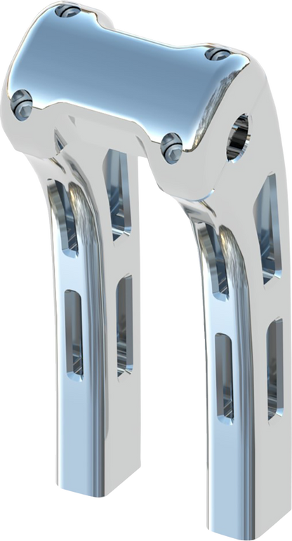 MAGNUM SHIELDING Ghost Risers - Clamp - 10" - Chrome 3R-0210