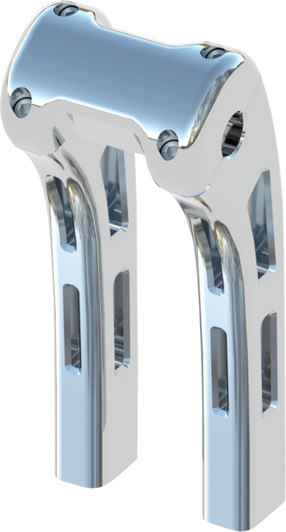 MAGNUM SHIELDING Ghost Risers - Clamp - 10" - Chrome 3R-0210
