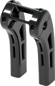 MAGNUM SHIELDING Ghost Risers - Softail Display Clamp - 8" - Black 4R-0108