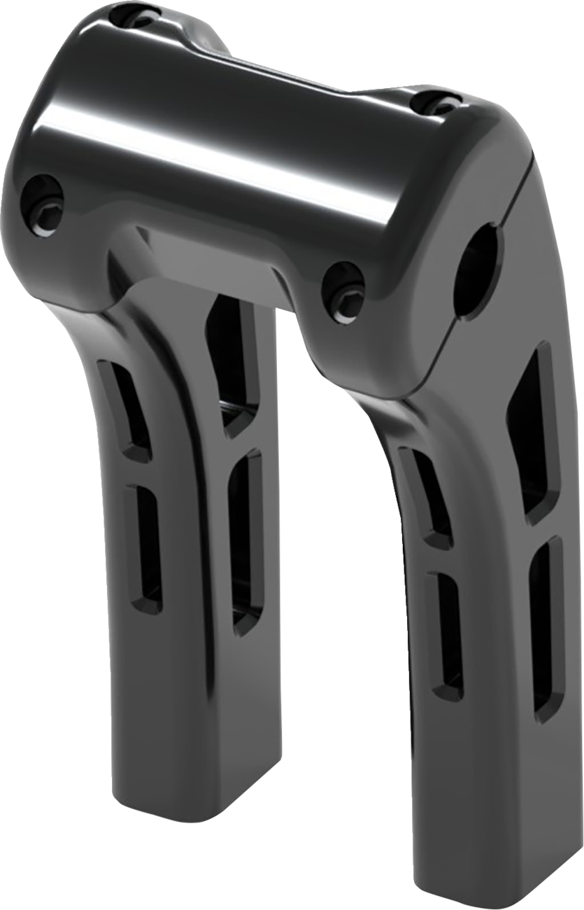 MAGNUM SHIELDING Ghost Risers - Clamp - 8" - Black 4R-0208
