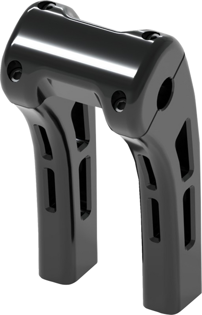 MAGNUM SHIELDING Ghost Risers - Clamp - 8" - Black 4R-0208