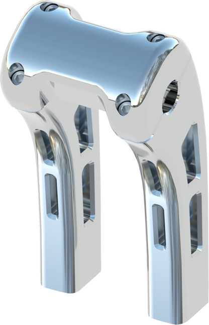 MAGNUM SHIELDING Ghost Risers - Clamp - 8" - Chrome 3R-0208