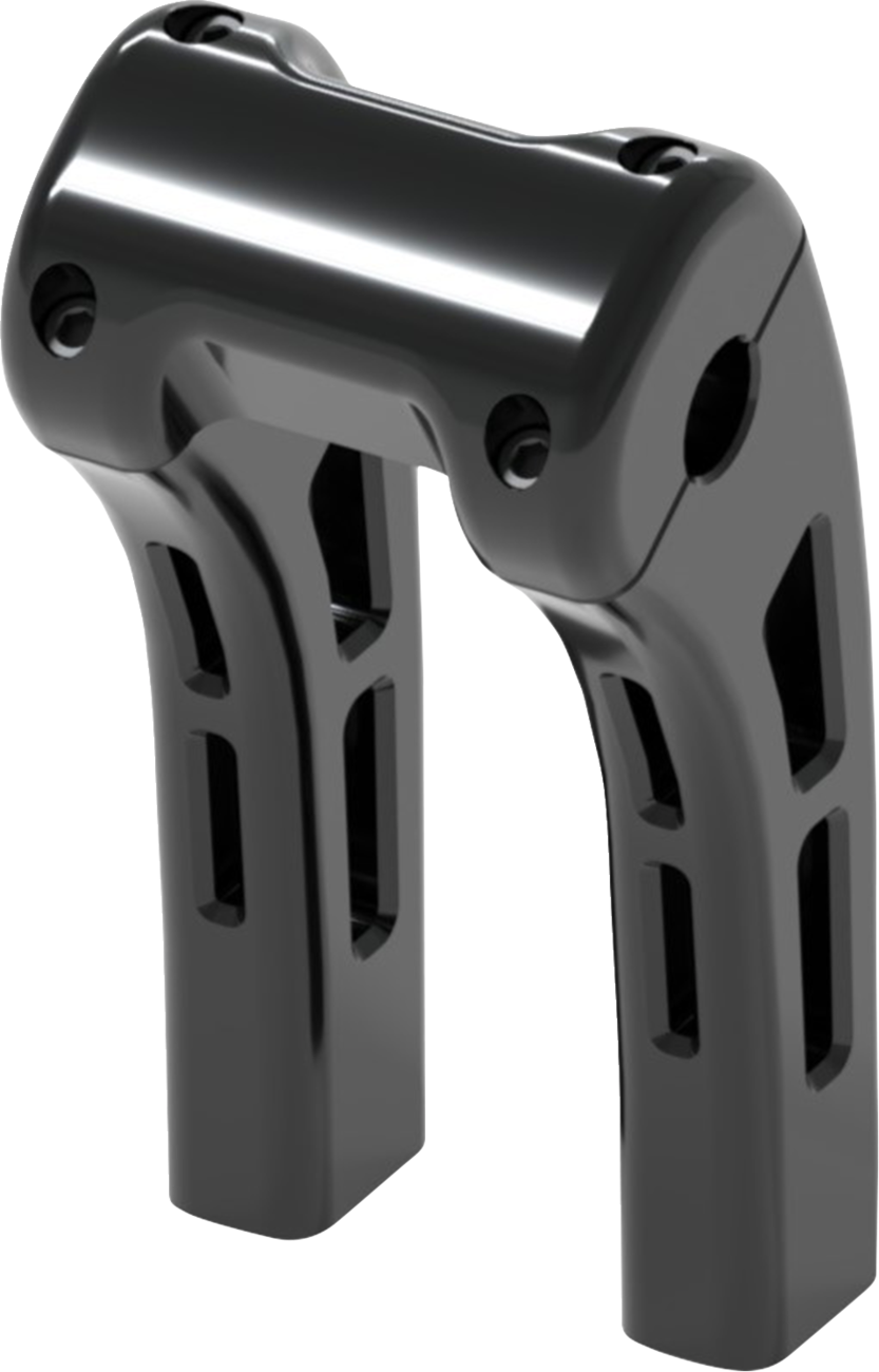 MAGNUM SHIELDING Ghost Risers - Clamp - 8" - Black 4R-0208