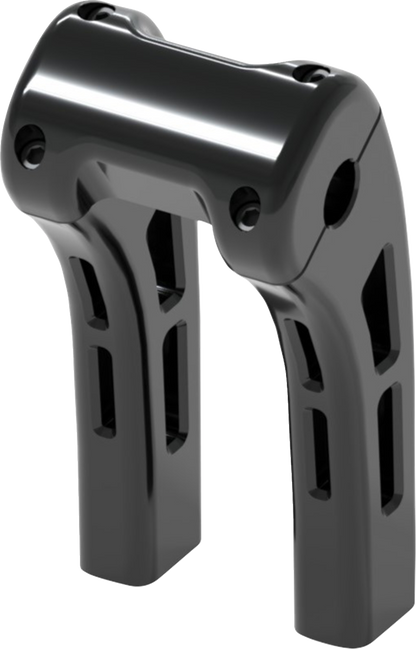 MAGNUM SHIELDING Ghost Risers - Clamp - 8" - Black 4R-0208