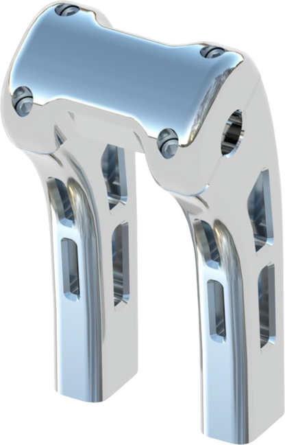 MAGNUM SHIELDING Ghost Risers - 1-1/4 Clamp - 8" - Chrome 3R-0408