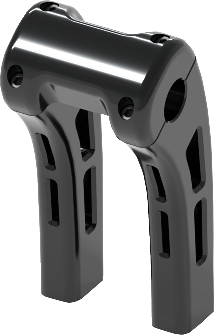 MAGNUM SHIELDING Ghost Risers - 1-1/4 Clamp - 8" - Black 4R-0408