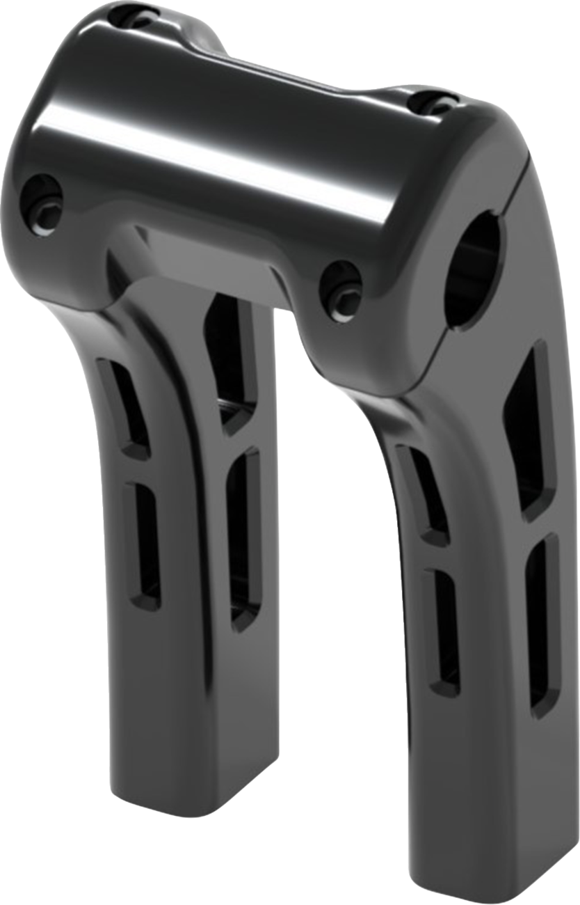 MAGNUM SHIELDING Ghost Risers - 1-1/4 Clamp - 8" - Black 4R-0408