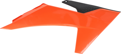 ACERBIS Radiator Shrouds - Orange/Black 2986481008