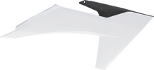 ACERBIS Radiator Shrouds - White/Black 2986481035