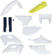 ACERBIS Full Body Kit - '24 OEM White/Black/Yellow - Husqvarna - FE/TE '24/25 2986650275