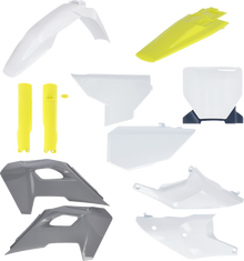 ACERBIS Full Body Kit - '23 OEM White/Yellow/Gray/Black - Husqvarna - FC/FX/TC/TX '23-'24 2986617705
