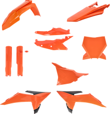ACERBIS Full Body Kit - Orange/Gray - KTM - SX/XC '25 2986811011