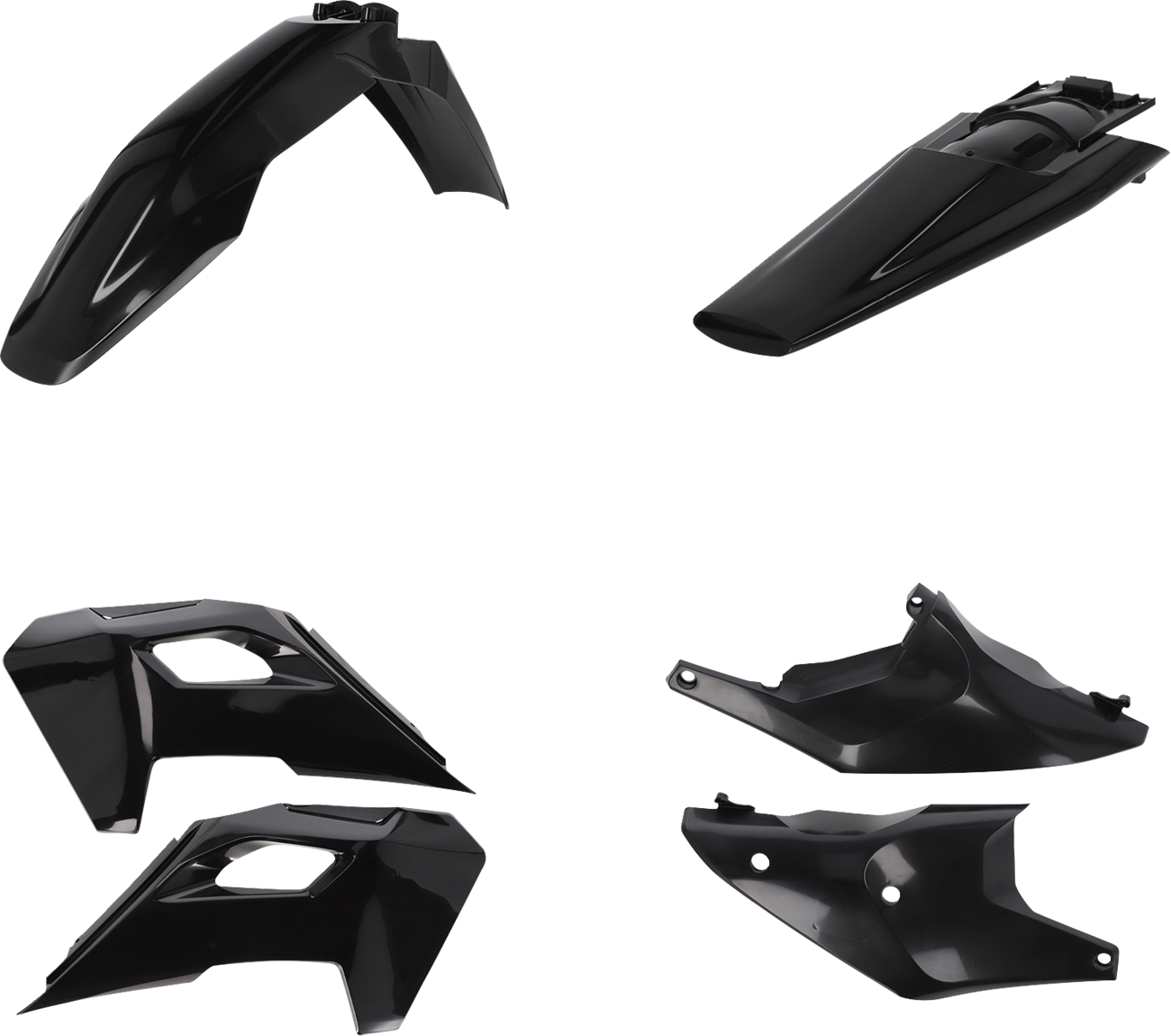 ACERBIS Standard Body Kit - Black - Husqvarna - FE/TE '24-'25 2986640001